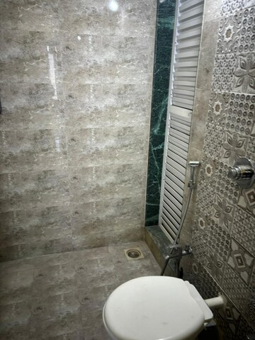 Bathroom in 1 BHK Apartment at Mahavir Kalpavruksha, Ghodbunder Road – for Sale