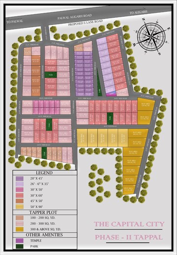  Plot – Exterior View View at Tappal - for Sale