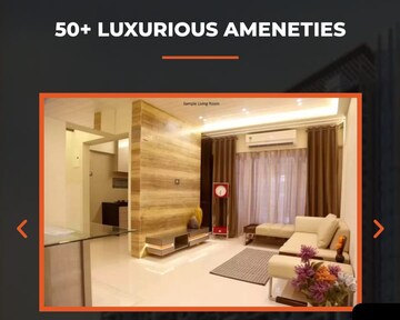 Living Room in 1 BHK Apartment at JP Infra North Celeste, Mira Road – for Sale