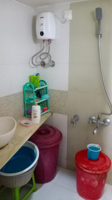 Bathroom in 2 BHK Apartment at Poonam Estate Cluster I, Vijay Park – for Sale
