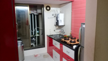 Kitchen in 2 BHK Apartment at Poonam Estate Cluster I, Vijay Park – for Sale