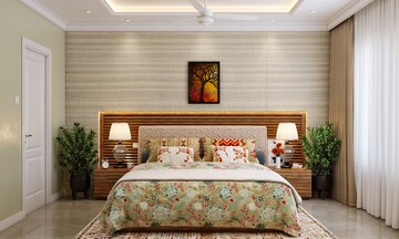 Bedroom in 3 BHK Builder Floor at Godrej Meridien, Sector 106 – for Sale