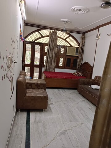 Living Room in 1 BHK Builder Floor at Lajpat Nagar – for Rent