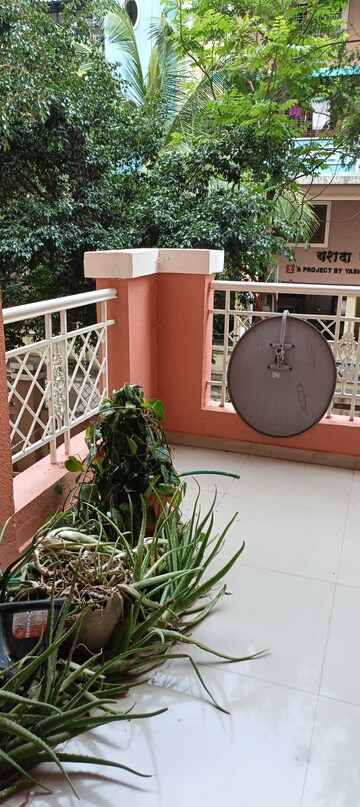 Balcony in 2 BHK Apartment at Rajaveer Palace, Pimple Saudagar – for Sale