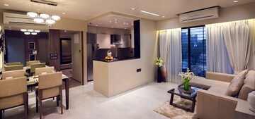 Living Room in 2 BHK Apartment at Piramal Vaikunth, Balkum Pada – for Sale