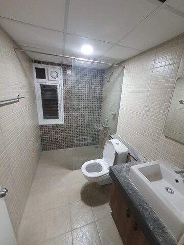Bathroom in 3 BHK Apartment at Brigade Orchards, Devanahalli – for Rent