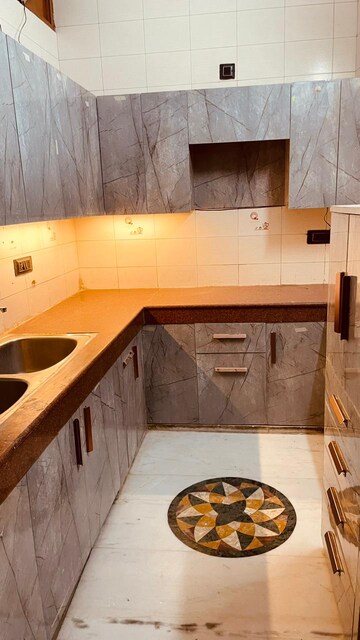 Kitchen in 2 BHK Builder Floor at Ashok Nagar – for Sale