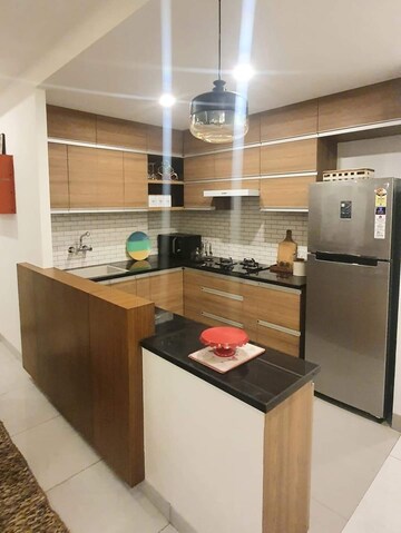 Kitchen in 3 BHK Builder Floor at Sainik Colony – for Sale