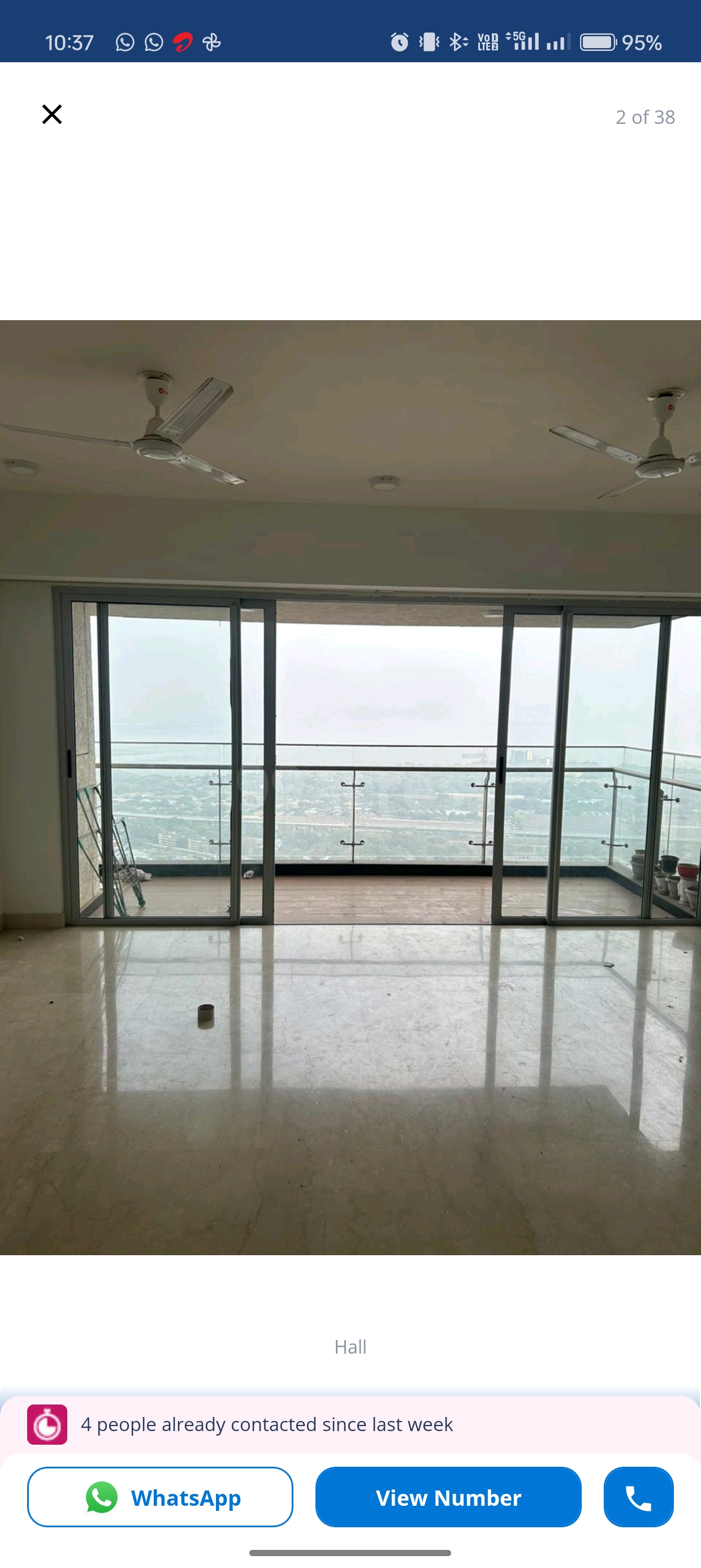 3 BHK Apartment For Rent in Lodha Venezia Parel Mumbai  7123185