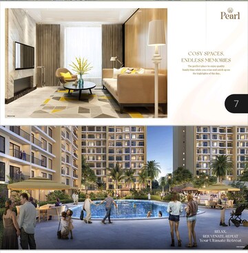 Floor Plan in 2 BHK Apartment at Sultanpur Road – for Sale