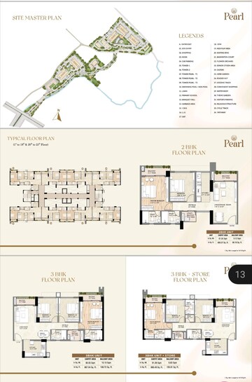 Floor Plan in 2 BHK Apartment at Sultanpur Road – for Sale