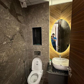 Bathroom in 3 BHK Apartment at Adani Samsara Vilasa, Sector 63 – for Rent