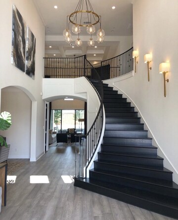 Staircase in 4 BHK Apartment at My Home Bhooja, Hi Tech City – for Sale