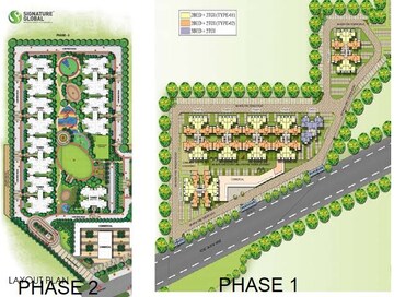 Master Plan in 2 BHK Apartment at Signature Global Orchard Avenue, Sector 93 – for Sale