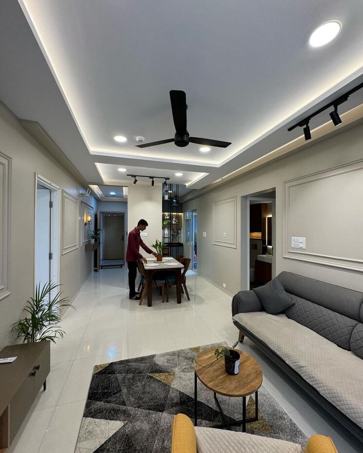 Living Room, godrej-hillside-2 3 Bedroom 1180 Sq.Ft. Apartment In Mahalunge Pune 7124215