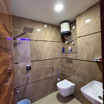 Bathroom in 3 BHK Builder Floor at Chattarpur – for Sale