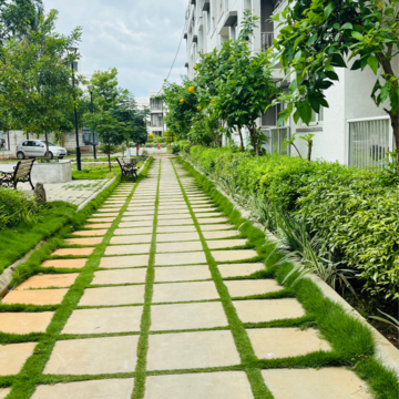 Balcony in 3 BHK Apartment at Godrej Eternity, Jyotipuram – for Sale