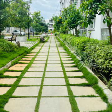 Balcony in 3 BHK Apartment at Godrej Eternity, Jyotipuram – for Sale