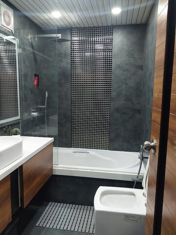 Bathroom in 2 BHK Apartment at Kopar Khairane – for Sale