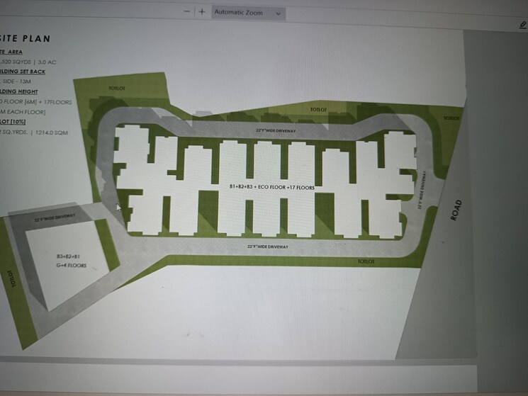 Master Plan, osman nagar 3 Bedroom 2788 Sq.Ft. Apartment In Osman Nagar Hyderabad 7131194