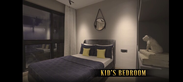 Bedroom, dosti-eastern-bay-phase-2 3 Bedroom 1040 Sq.Ft. Builder Floor In Wadala Mumbai 7131587