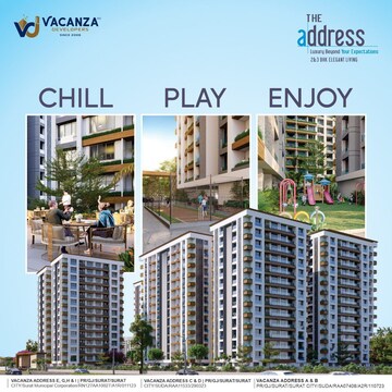 3 BHK Apartment – Exterior View View at Adajan - for Sale