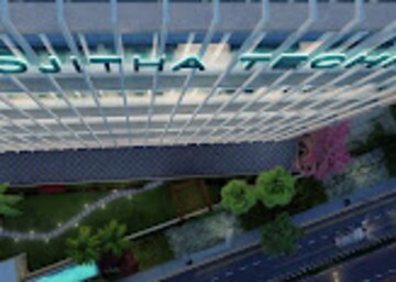 Floor Plan in  Office Space at Poojitha Tech Park, Kothapet – for Sale