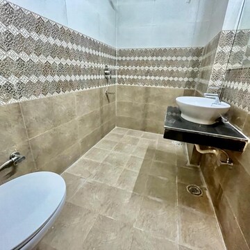 Attached Bathroom in 3 BHK Builder Floor at Peer Mucchalla – for Sale