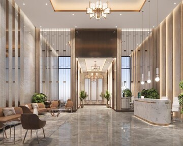 Living Room in 2 BHK Apartment at Bhagwati Luxuria, Kharghar Sector 19 – for Sale