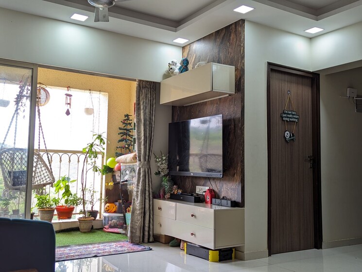 Living Room, rutu-city 2 Bedroom 623 Sq.Ft. Apartment In Kasarvadavali Thane 7132437