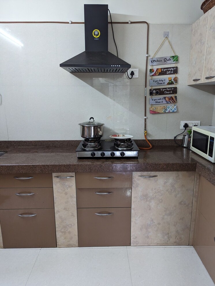 Kitchen, rutu-city 2 Bedroom 700 Sq.Ft. Apartment In Kasarvadavali Thane 7132567