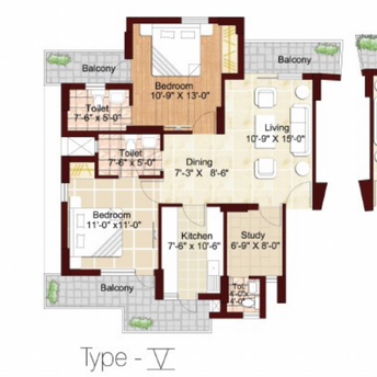 2.5 BHK Apartment For Resale in Sikka Karmic Greens Bisrakh Noida 7132782