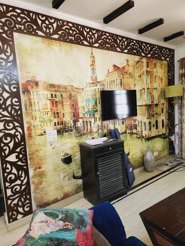 Living Room in 4 BHK Apartment at M3M Altitude, Sector 65 – for Sale