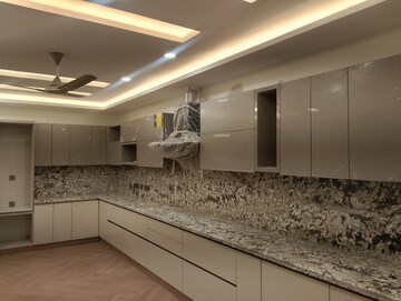 Kitchen in 3 BHK Apartment at Kolshet Industrial Area – for Rent