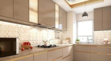 Kitchen in 3 BHK Builder Floor at Signature Global City, Sector 37d – for Sale