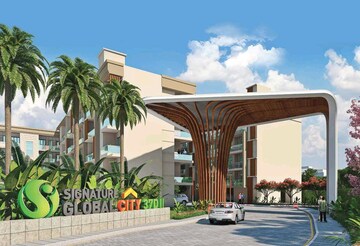 3 BHK Builder Floor – Exterior View View at Signature Global City, Sector 37d - for Sale