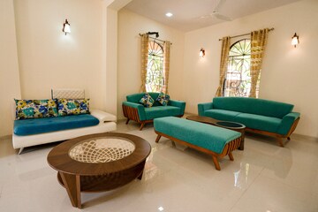 Living Room in 4 BHK Apartment at T Bhimjyani Neelkanth Woods, Manpada – for Sale