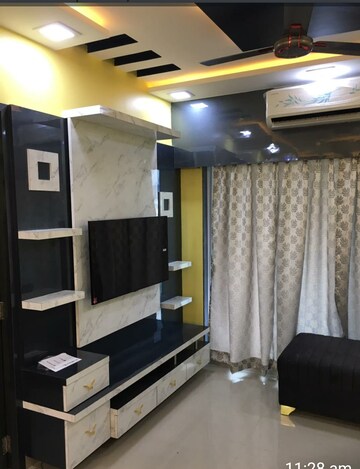 Living Room in 1 BHK Apartment at Arkade Art, Mira Road – for Sale