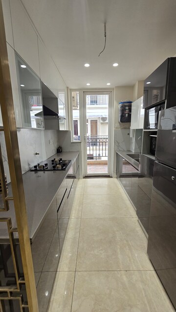 Kitchen in 3 BHK Apartment at Ambala Highway – for Sale