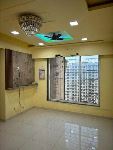 Living Room in 1 BHK Apartment at Mahavir Kalpavruksha, Ghodbunder Road – for Sale