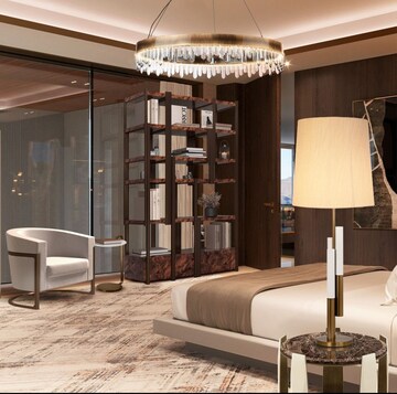 Living Room in 3 BHK Apartment at Aashish The Meridian, C-Scheme – for Sale