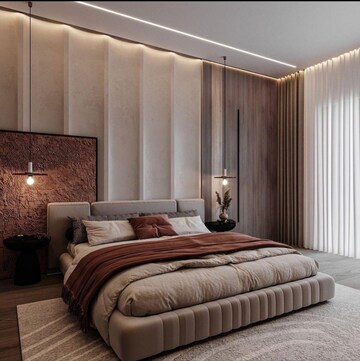 Bedroom in 3 BHK Apartment at Aashish The Meridian, C-Scheme – for Sale