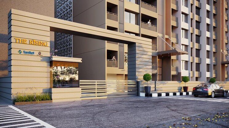 Exterior View, saniket-the-rising 3 Bedroom 1096 Sq.Ft. Apartment In Kiwale Pune 7140695