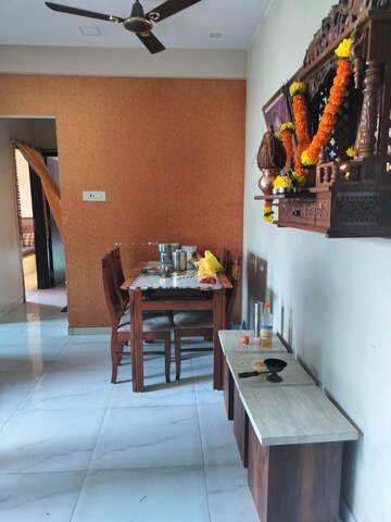 Living Room in 2 BHK Apartment at Gala Pride Palms, Kolshet Road – for Sale