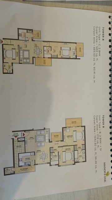 Master Plan in 2.5 BHK Apartment at Kashish Manor One, Sector 111 – for Sale