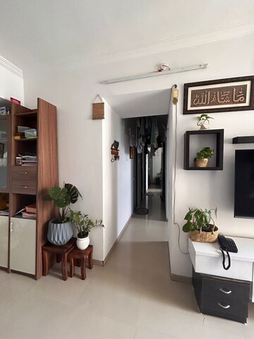 Living Room in 2 BHK Apartment at Puranik Hometown, Ghodbunder Road – for Sale