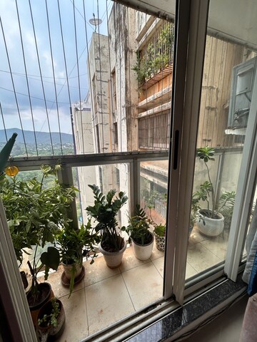 Balcony in 2 BHK Apartment at Puranik Hometown, Ghodbunder Road – for Sale