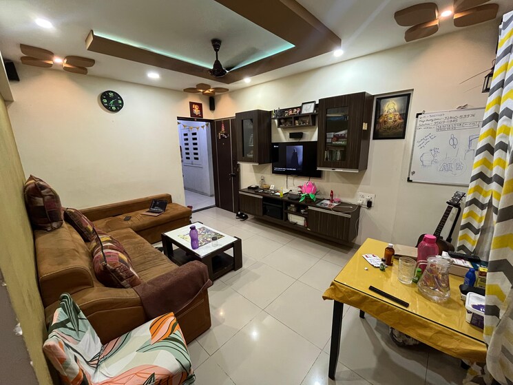 Living Room, karan-rhea 2 Bedroom 983 Sq.Ft. Apartment In Wadegaon Pune 7141531