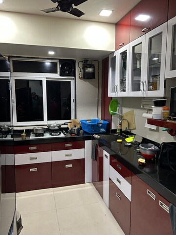 Kitchen in 2 BHK Apartment at Sector 29 Nerul – for Sale