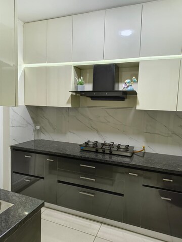 Kitchen in 3 BHK Apartment at Allwin El Spazia, Nagla Road – for Sale